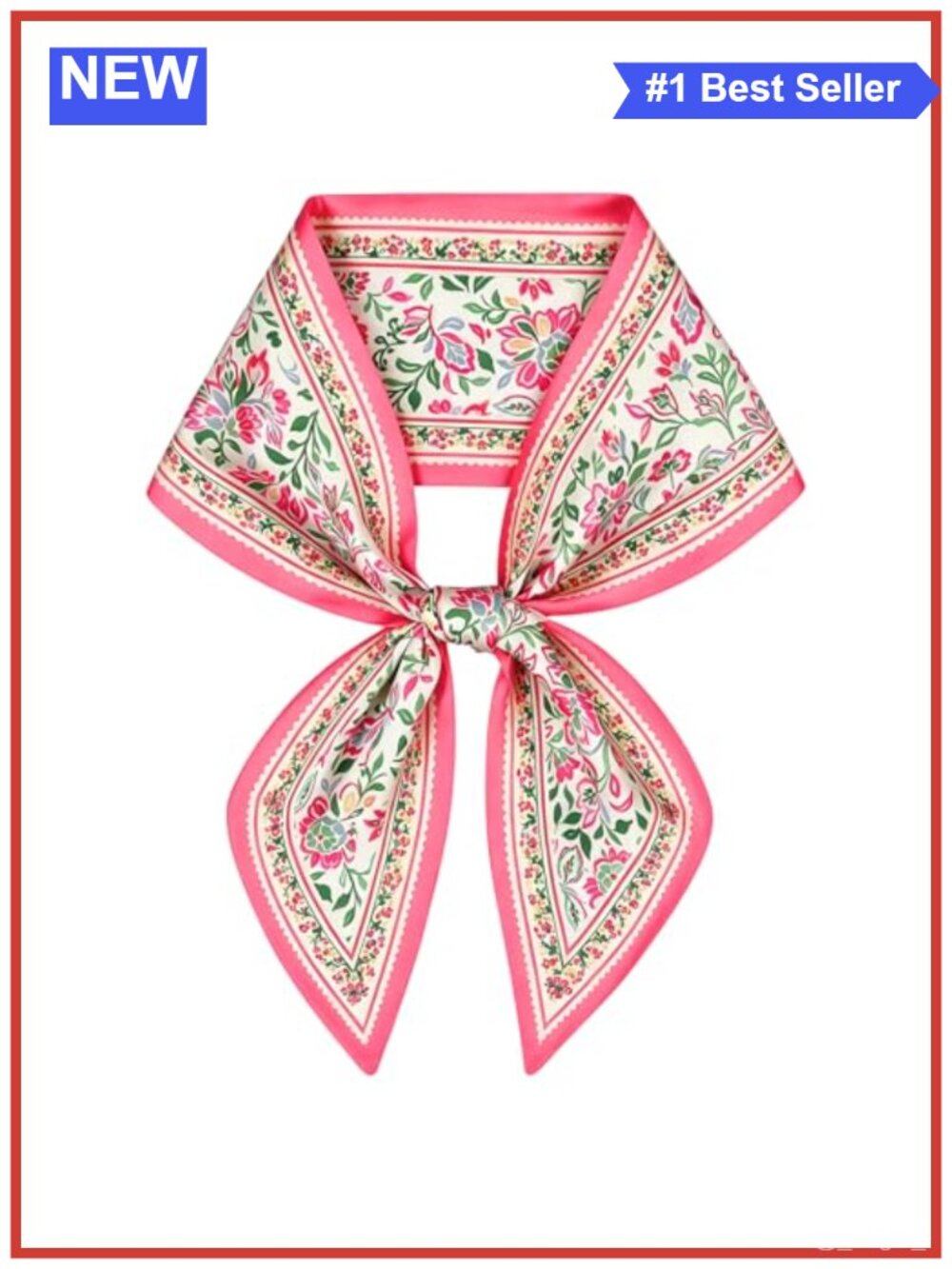 Silky Satin Long Hair Scarf Neck Head Scarves Purse Bag Handbag Accessory